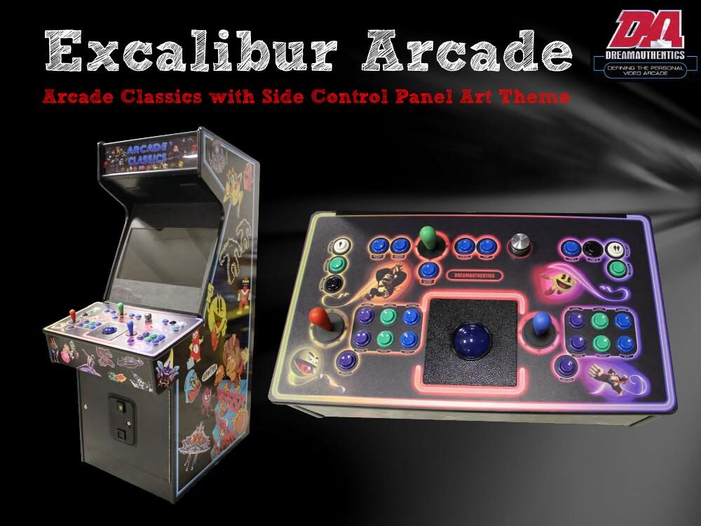Custom DreamAuthentics arcade art