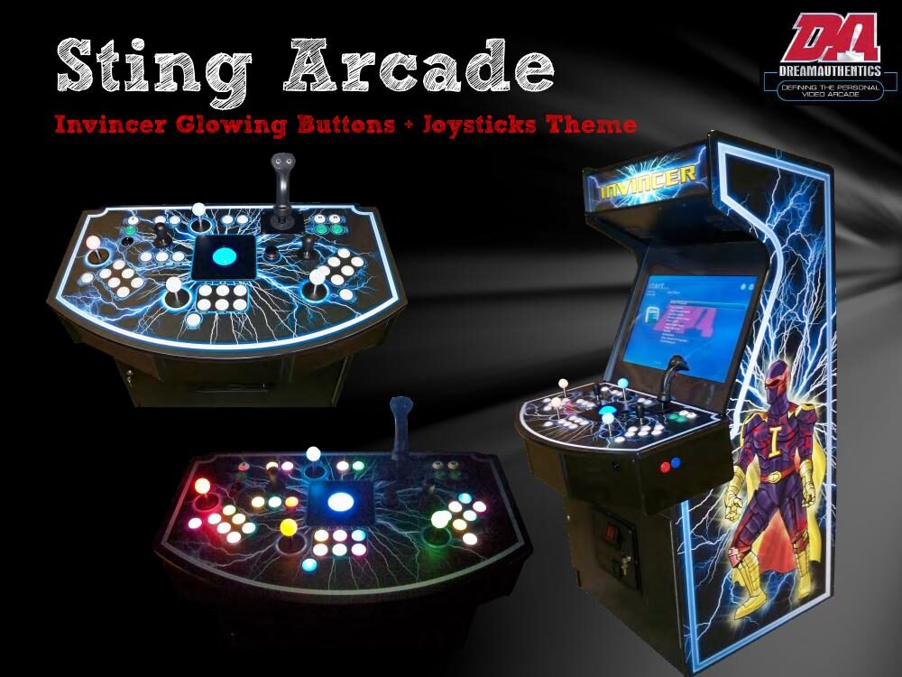 Custom DreamAuthentics arcade art