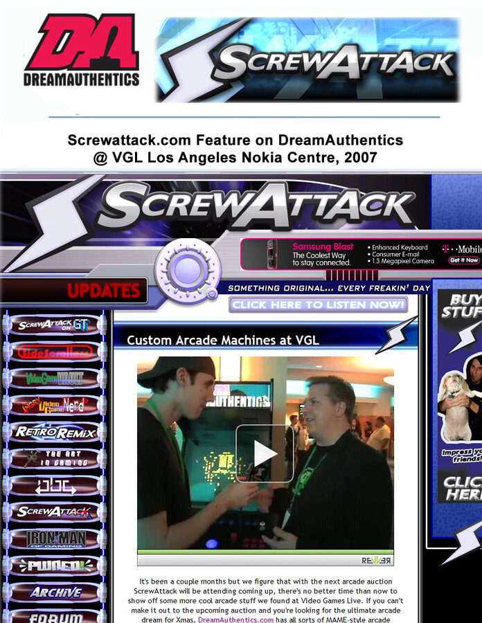 Dream Auth Screwattack