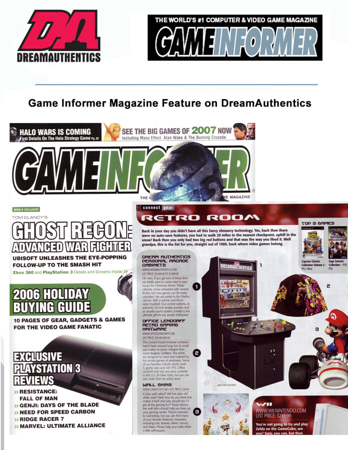 Dreamauth Gameinformer